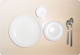 スプーンと食器